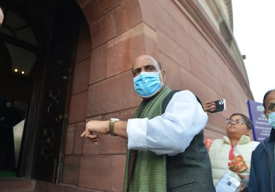 Rajnath Singh speaks on chopper crash in Parliament