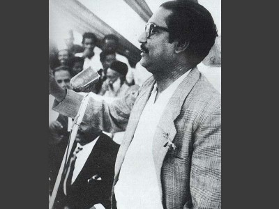 Bangladesh: Man arrested for vandalising Bangabandhu's mural