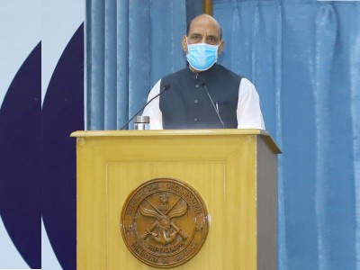 Rajnath Singh interacts with Peter Dutton, discusses defence cooperation between India and Australia