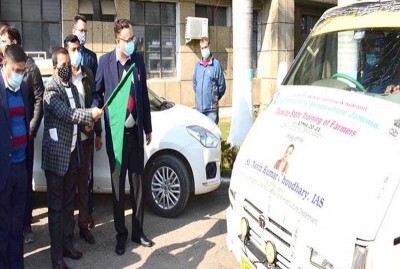 Jammu and Kashmir: Farmers group sent on training tour