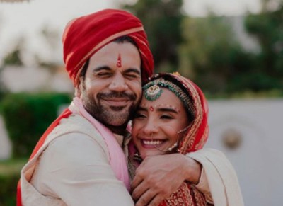 Rajkummar Rao shares some more images of his marriage with Patralekhaa on Instagram
