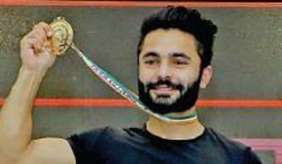 Jammu and Kashmir: Saqib Shah wins medal in National powerlifting event