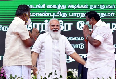 Government has always taken care of the welfare and aspirations of our Tamil brothers and sisters in Sri Lanka: PM Modi