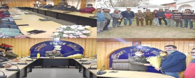 Jammu and Kashmir: SSP Budgam interacts with media fraternity