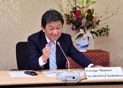 Japanese Minister expresses concern over China's Coast Guard Law