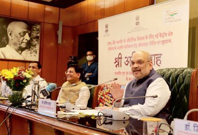 Amit Shah launches web portal for registration of units under 'New Central Sector Scheme' for Industrial Development of Jammu and Kashmir