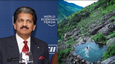 Industrialist Anand Mahindra picks unknown Himalayan pool on the travel bucket list