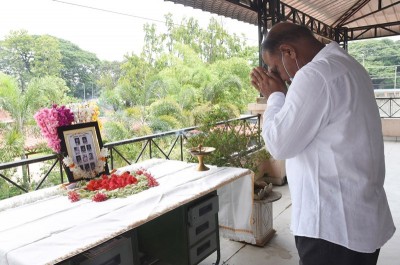Assam BJP leader pays tribute to 11 martyrs on Bhasa Swahid Divas
