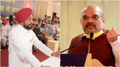 Punjab CM Charanjit Channi meets Amit Shah over Lakhimpur Kheri violence