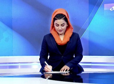 Afghan woman TV anchor barred from entering office after Taliban takeover