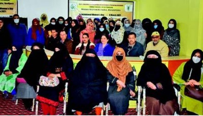 Jammu and Kashmir: KVK Bandipora distributes nutri-kits of Kharif vegetable among women