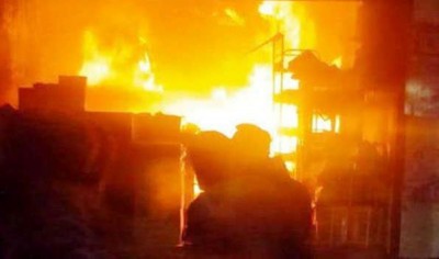 Kashmir: About 20 shops gutted, property worth crores destroyed in Baramulla