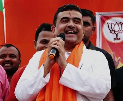 BJP candidate Suvendu Adhikari files nomination from Bengal Poll epicentre Nandigram