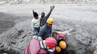 Glacier burst wreaks havoc in Uttarakhand; Over 150 missing, 10 bodies recovered