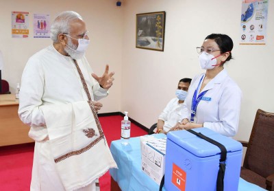 Cong takes dig at PM Modi over 1 billion COVID-19 vaccination, says credit must go to health professionals