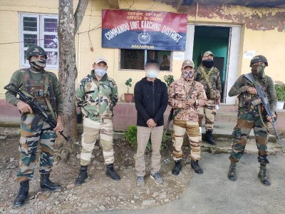 Two insurgents apprehended in Manipur, arms-ammunition recovered