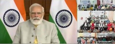 PM Modi transfers the 1st instalment of PMAY-G to more than 1.47 lakh beneficiaries of Tripura