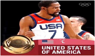 Tokyo Olympics: US win their fourth consecutive Olympic men's basketball gold