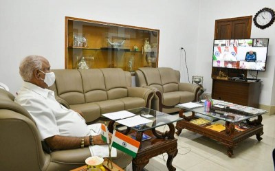 BS Yediyurappa demands 1,471 tonnes of oxygen for Karnataka at meet with PM Modi