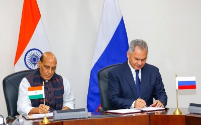 India, Russia conclude deal for AK-203 rifles, extend military cooperation till 2031