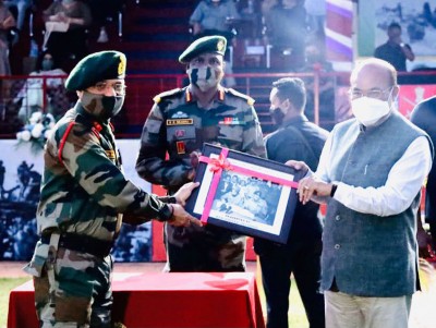 Resounding the victory of 1971 war: Red Shield Division celebrates Vijay Varsh