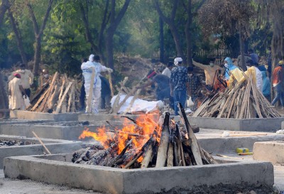 New Delhi: Bodies of Covid-19 victims