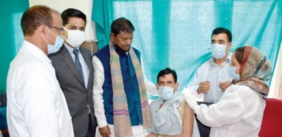 Union Minister Munda lauds Bandipora admin for Covid-19 mitigation efforts