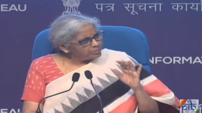 Nirmala Sitharaman announces Rs. 1.1 lakh crore loan guarantee scheme for COVID-19 affected sectors