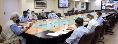 Jammu and Kashmir: Manoj Sinha chairs meeting on containment measures
