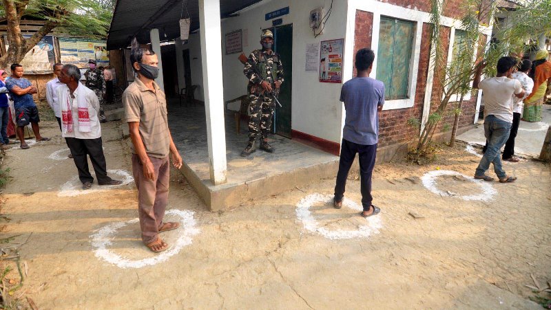 First phase of Assam polls underway