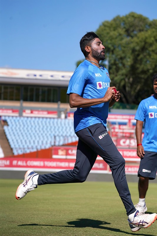 Indian head coach Rahul Dravid during a practice session