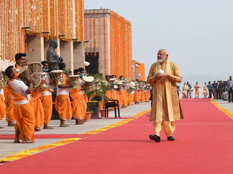 PM Narendra Modi visits Varanasi
