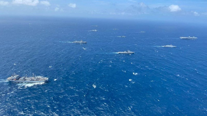 Indian Navy participates in two-day bilateral Passage Exercise with Royal Navy Carrier Strike Group