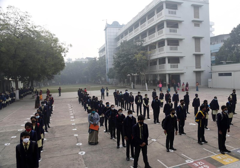 Reopening of schools in Patna