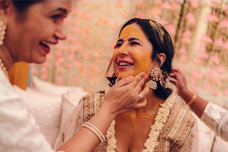Haldi ceremony of Katrina Kaif, Vicky Kaushal
