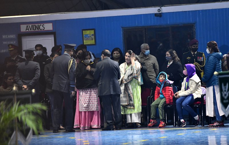 PM Modi pays tribute to General Bipin Rawat, others at Delhi's Palam Air Force base