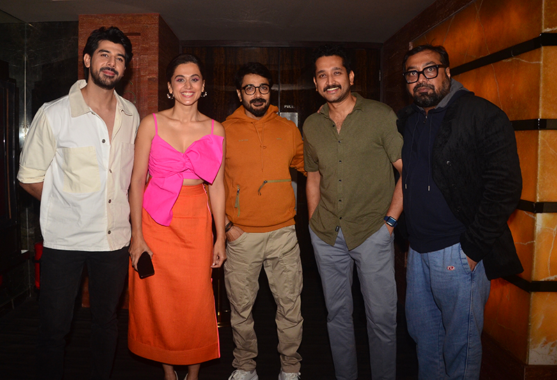 Tollywood stars attend special screening of Taapsee Pannu's Dobaaraa