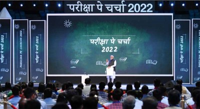 Appear for the exams in a festive mood without any stress: Modi