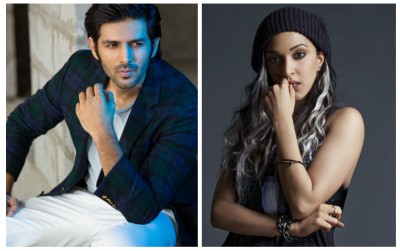 Kartik Aaryan surprises Kiara Advani on her birthday by revealing the title of their next movie