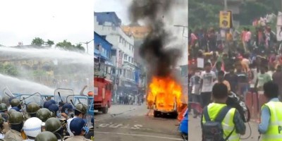 BJP's Nabanna Abhiyan against Mamata govt's 'corruption' turns violent, keeps Kolkata-Howrah on boil