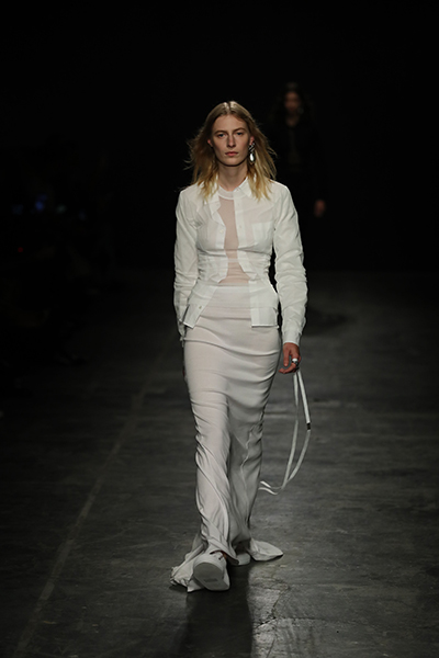 Paris Fashion Week: Designer Ann Demeulemeester Show
