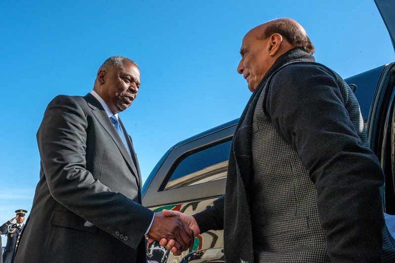 Rajnath Singh, Jaishankar at India-US 2+2 dialogue