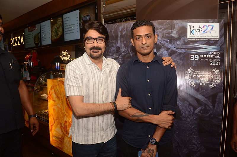 Prosenjit Chatterjee attends premiere of Ishaan Ghose's Jhilli