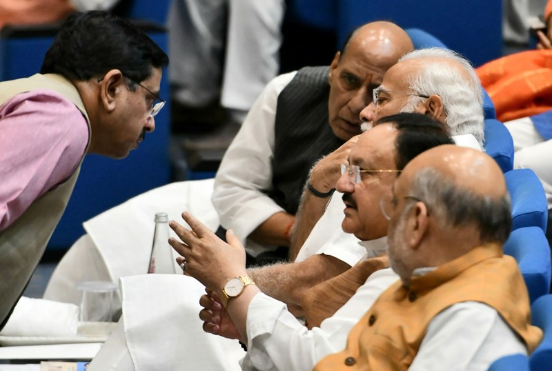 PM Modi attends BJP parliamentary party meeting