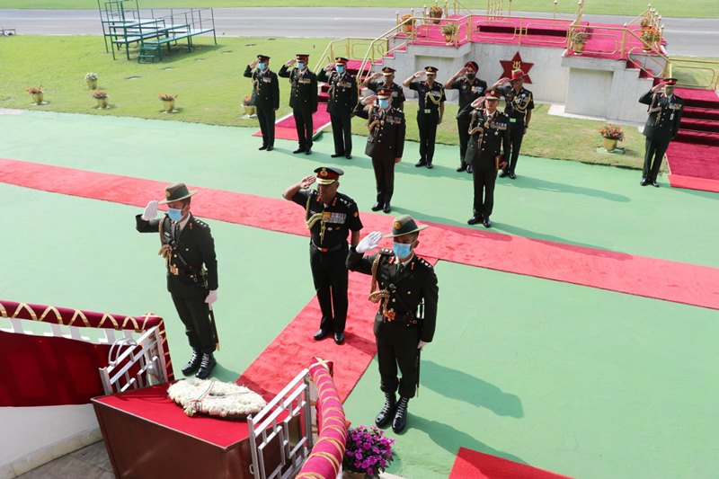 Indian and Nepalese army chiefs meet at Kathmandu