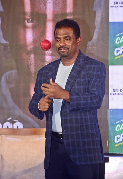 Reel and real Muttiah Muralitharan in Kolkata for '800', Sourav Ganguly joins in