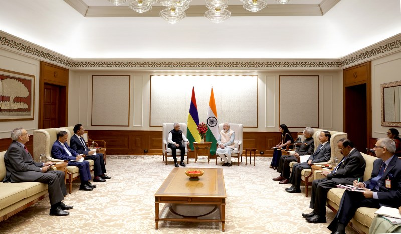 Ahead of G20 meet PM Modi and Mauritian counterpart Pravind Jugnauth discuss bilateral issues