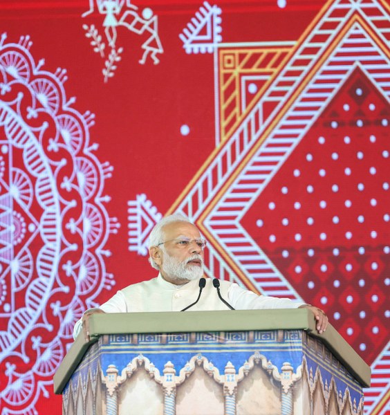 PM Modi lays foundation stone of various projects in Gwalior