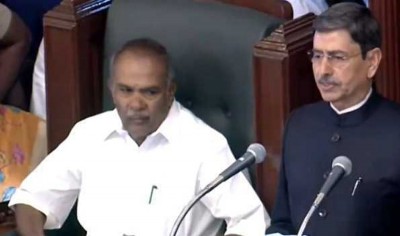High drama witnessed at Tamil Nadu Assembly, Guv skips National Anthem