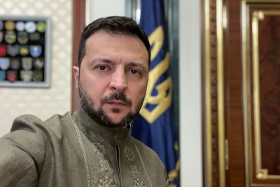 G7: Ukrainian President Zelensky arrives in Hiroshima